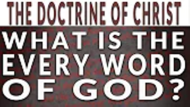 DOC: What Is Every Word From The Mouth Of God? w/ David Carrico S1:EP3